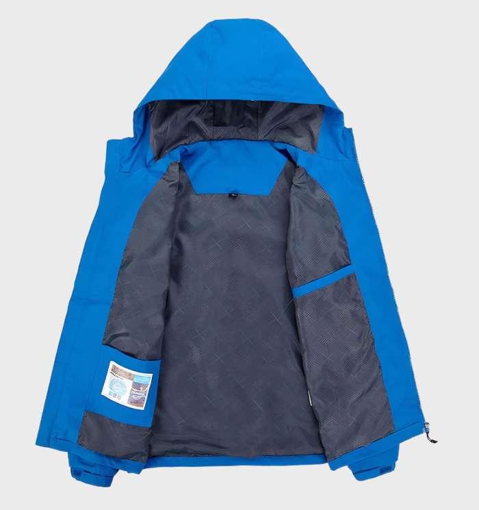 Ray - waterdicht bomberjack voor buiten met capuchon en ritssluiting