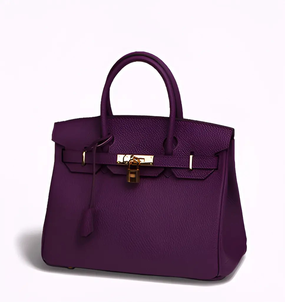 Adeline  | elegante grote handtas met lycheepatroon