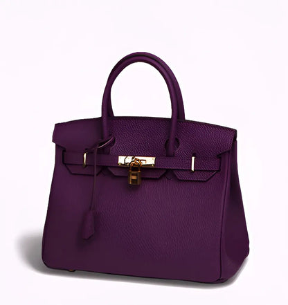 Adeline  | elegante grote handtas met lycheepatroon