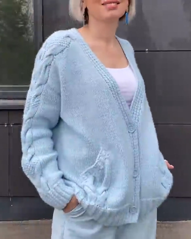 Beaumont Cardigan | Warme cardigan voor dames – lange lengte