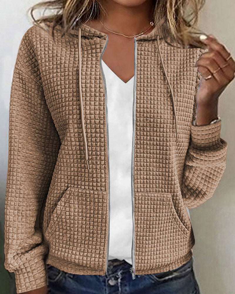 Casual vest met zakken