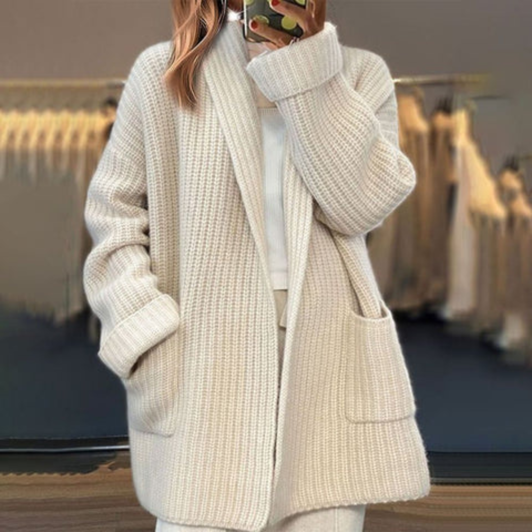 Gabby | comfortabele gebreide oversized cardigan