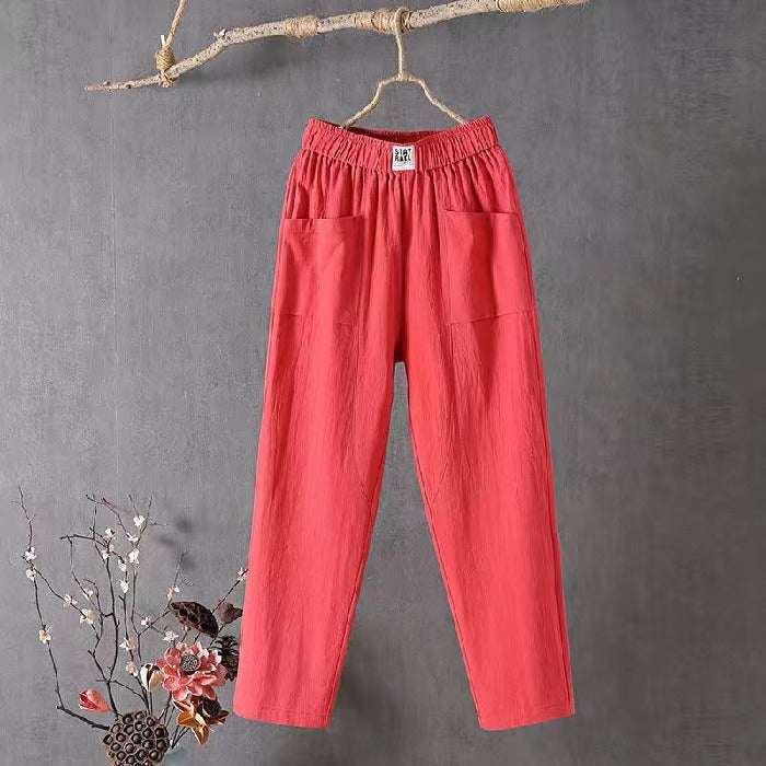 Emma | casual broek met zakken