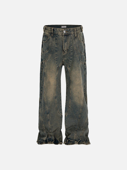 Estella - Vintage Gewassen Street Jeans