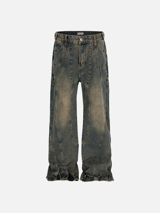 Estella - Vintage Gewassen Street Jeans