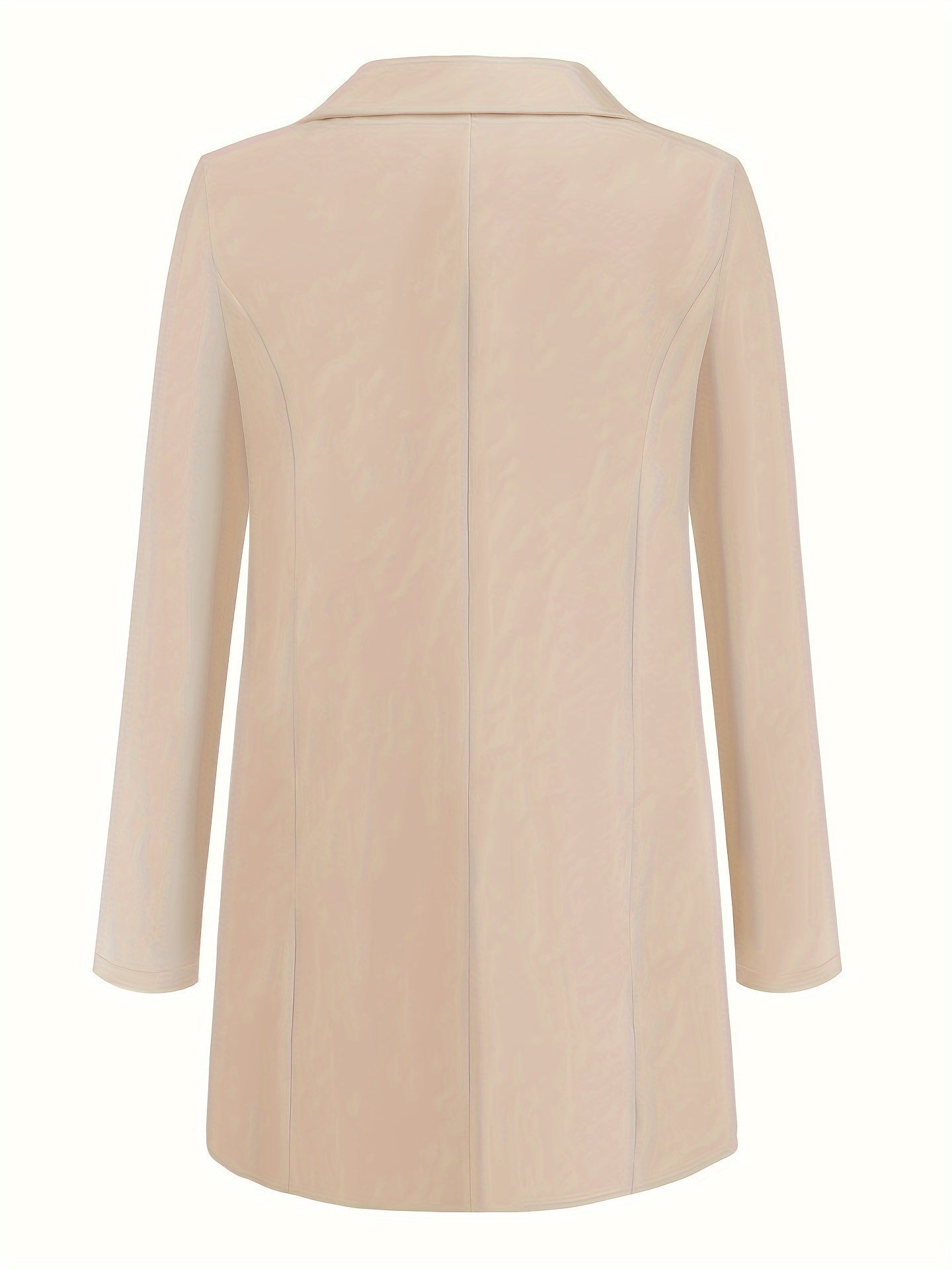 Effen gekleurde blazer met open voorkant - Grace