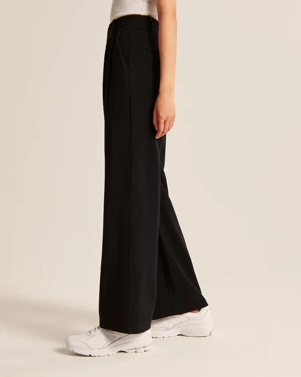 Broek met wijde pijpen voor Dames