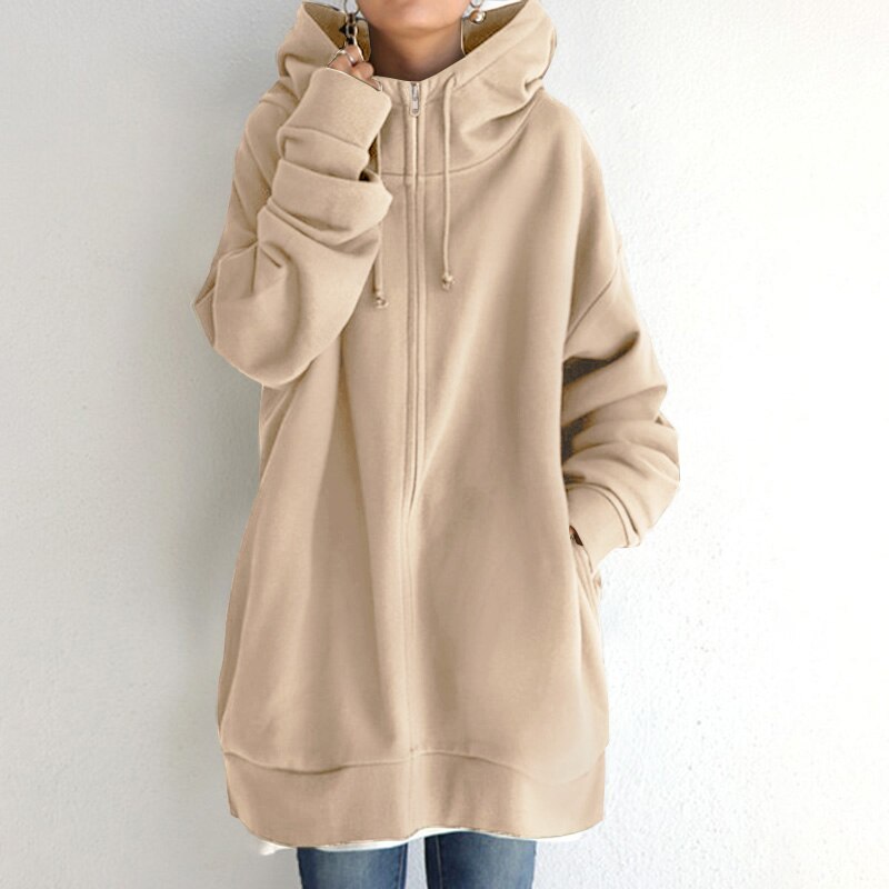 ModeParisienne® Miriel | Trendy Warme Oversized Hoodie voor Dames