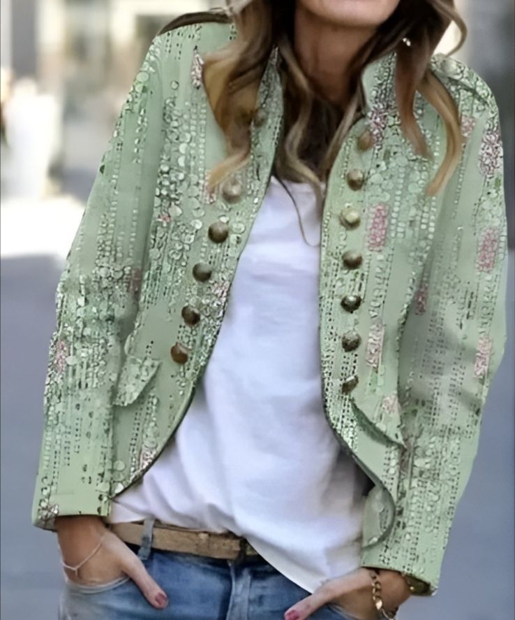 Kai | Blazer, kantoor, slank kort pak