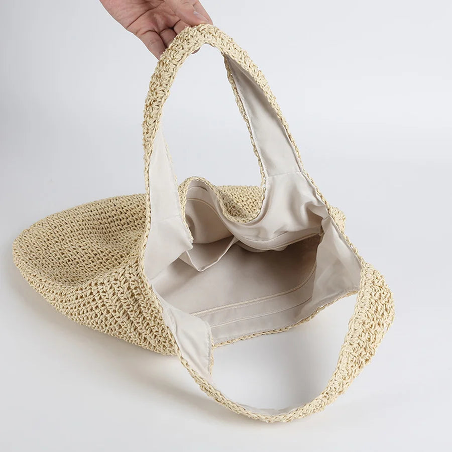 Rotan strandtas voor dames | Dassi