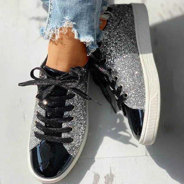 Avis - Luxe Casual Glitter Damesschoen