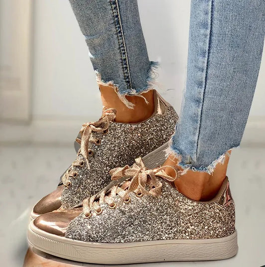 Avis - Luxe Casual Glitter Damesschoen