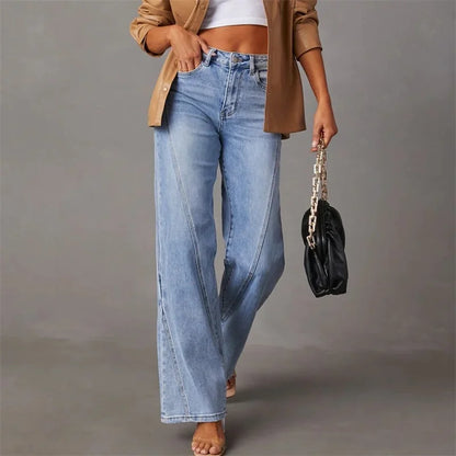 Flare denim jeans dames