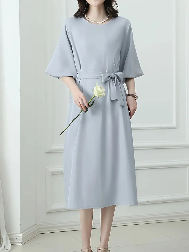 Arienne - Dames zomerjurk midi knielengte