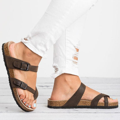Johanna - Orthopedische sandalen in Romeinse stijl