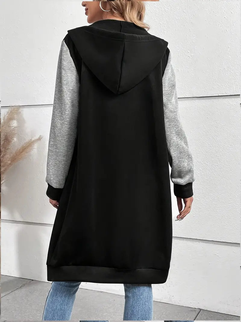Casual polyester jas voor dames - Aliyaa