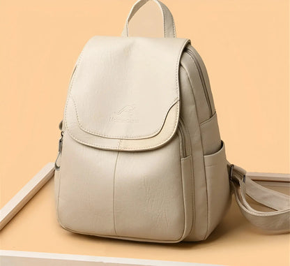 Luxestyle | elegant dames rugzak met meerdere vakken