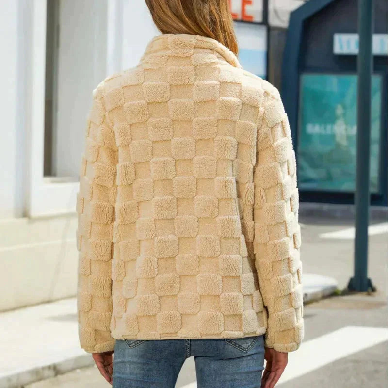 Anice - Superzachte korte fleece jas