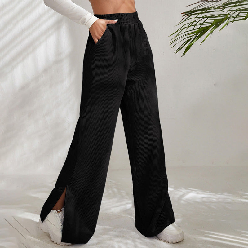 Effen informeel broek voor dames