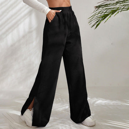 Effen informeel broek voor dames