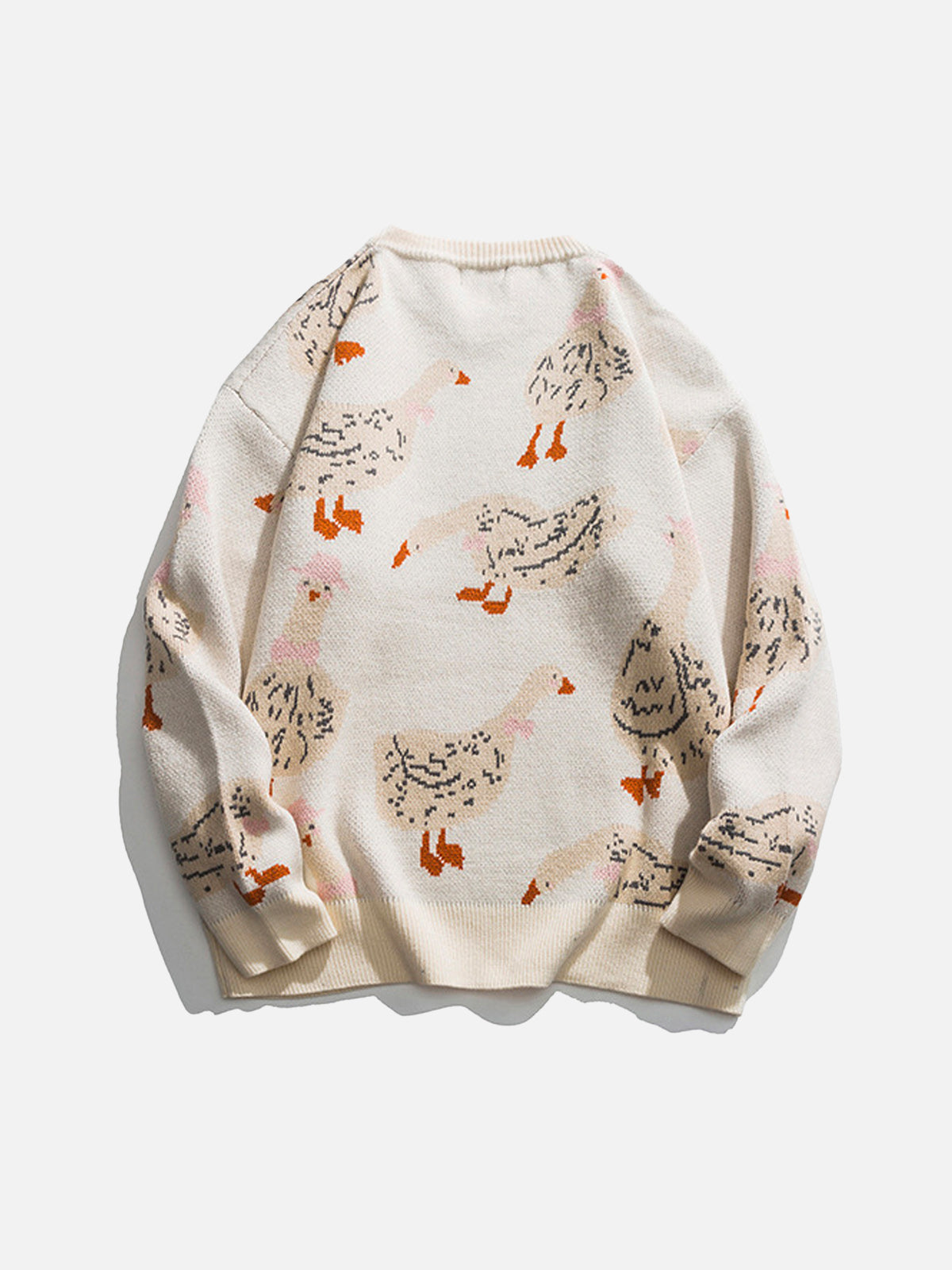 Crystal- Elegante Eendenprint Trui