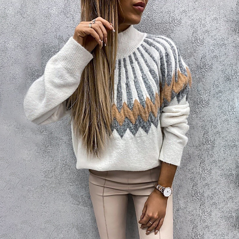 Camilla Coltrui | Luxe oversized designer trui met motief