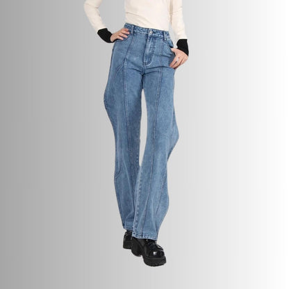 Jeans met hoge taille - Alani