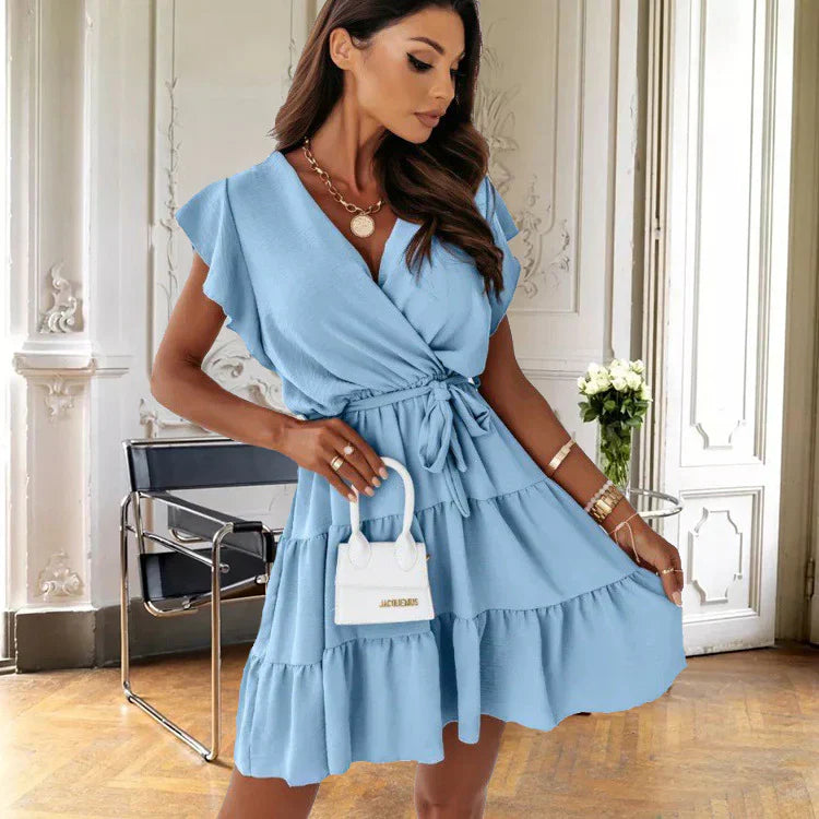 Clara - Elegante en Comfortabele Zomerse A-Lijn Jurk voor Vrouwen