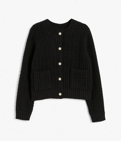 Celine Cardigan | Elegant gebreide vest voor dames met knoopsluiting