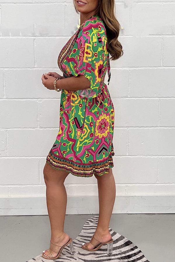 Enchante | Jumpsuit met een trendy zomerprint