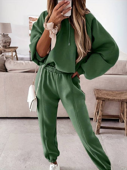 Oversized Capuchon & Sweatbroek Set