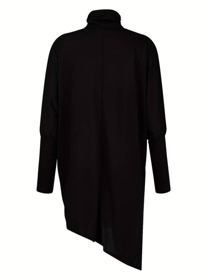 Lange wijdvallende coltrui