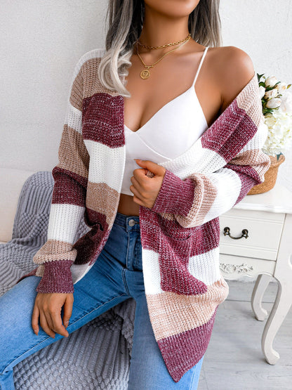 Trendy geruit bovenkleding vest