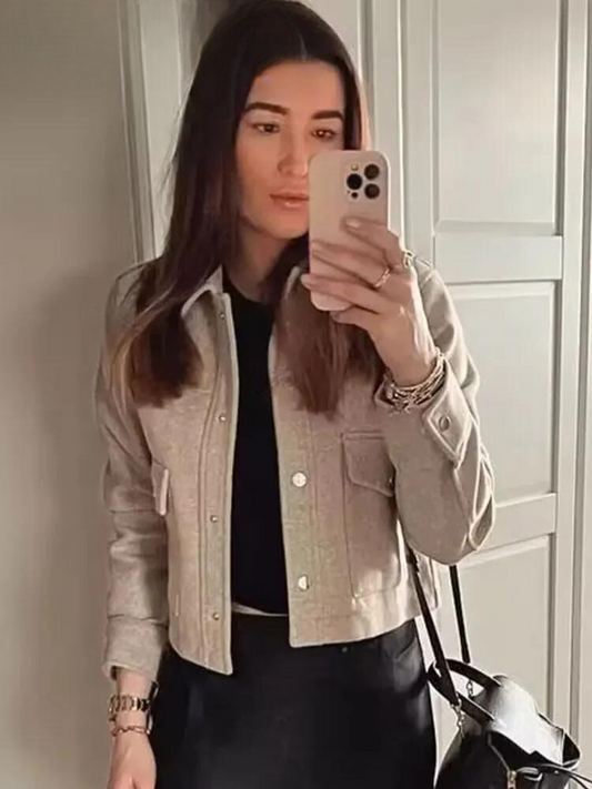 ModeParisienne® Karana - Casual Chic Bomberjack voor Dames