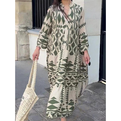 Ashby - Losse Boho Zomer/LenteJurk voor Vrouwen