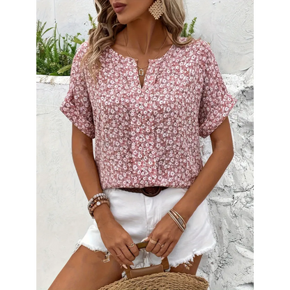 Elena | luchtige blouse met bloemenprint