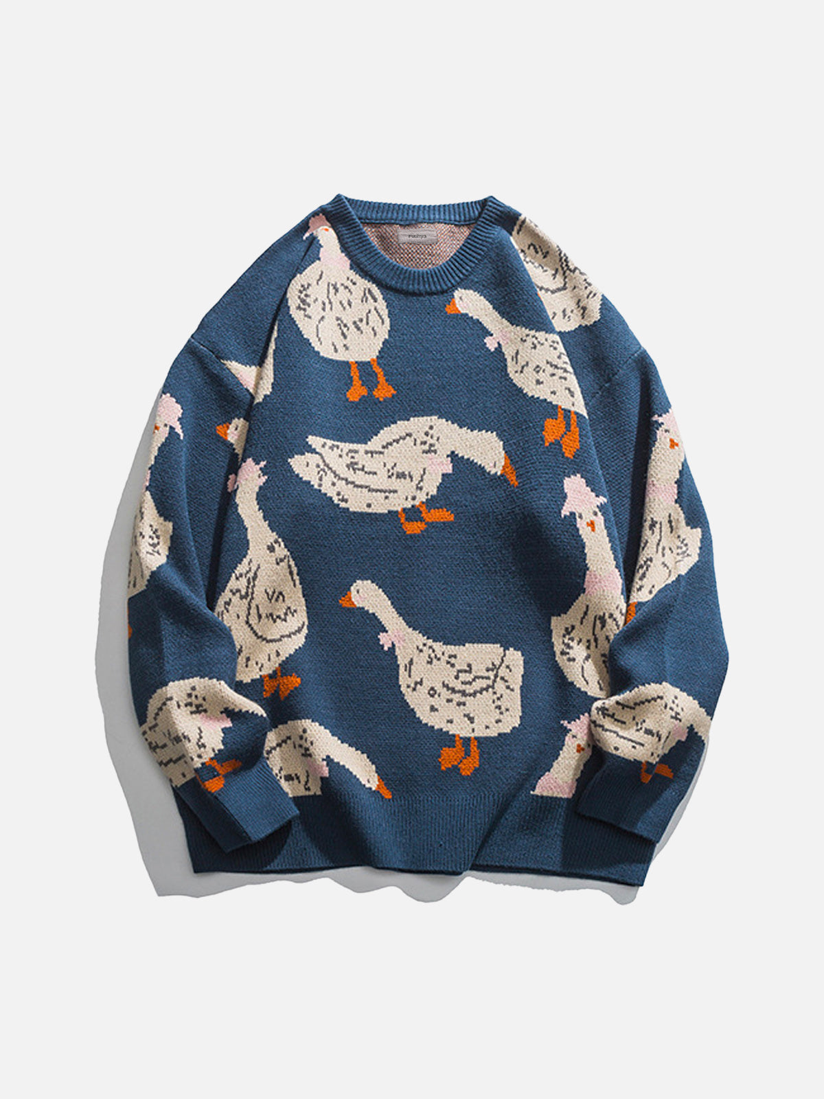 Crystal- Elegante Eendenprint Trui