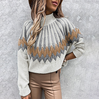 Camilla Coltrui | Luxe oversized designer trui met motief
