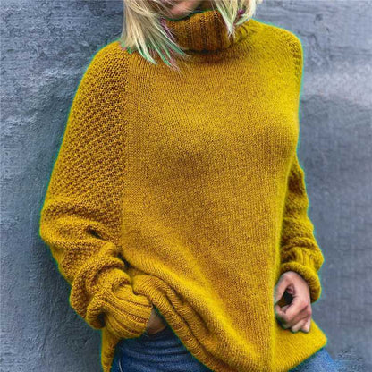 Clara - Chique Herfst Gebreide Coltrui voor Vrouwen