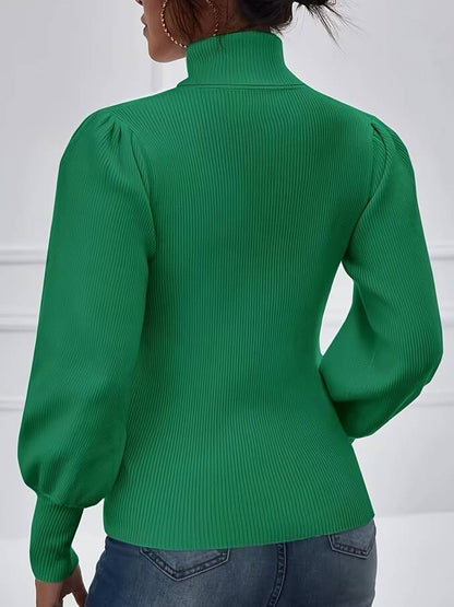 Coltrui met pofmouwen