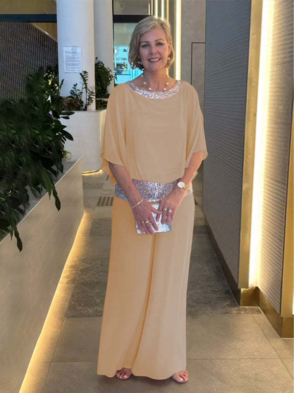 Isa | elegante jumpsuit met pailletten