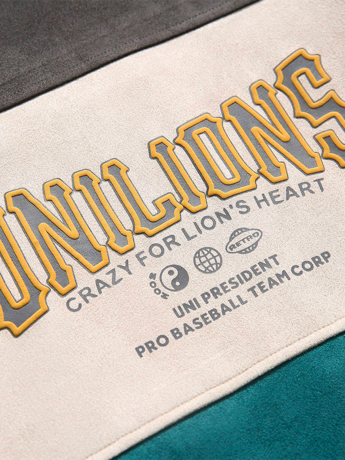 Cassandra - Drie Lijnen Gespleten Fluweel Sweatshirt