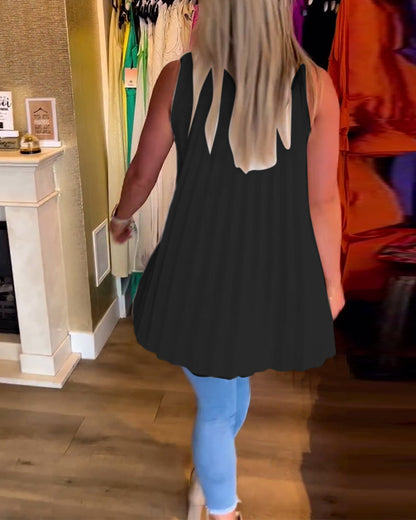 Ilse | luchtige mouwloze tuniek