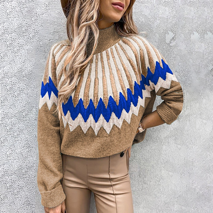 Camilla Coltrui | Luxe oversized designer trui met motief