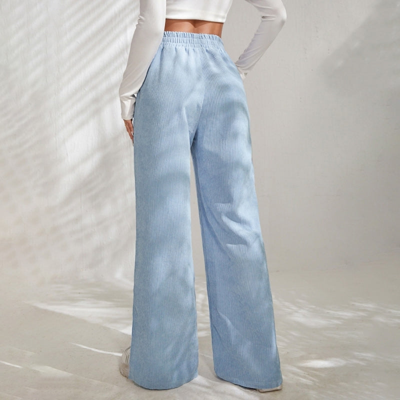 Effen informeel broek voor dames