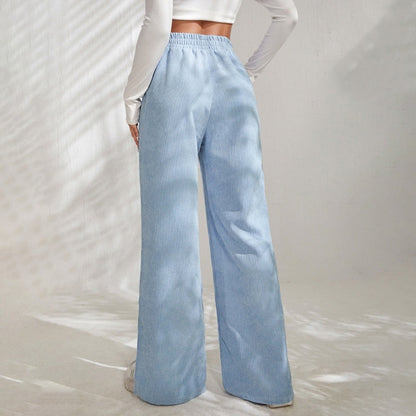 Effen informeel broek voor dames