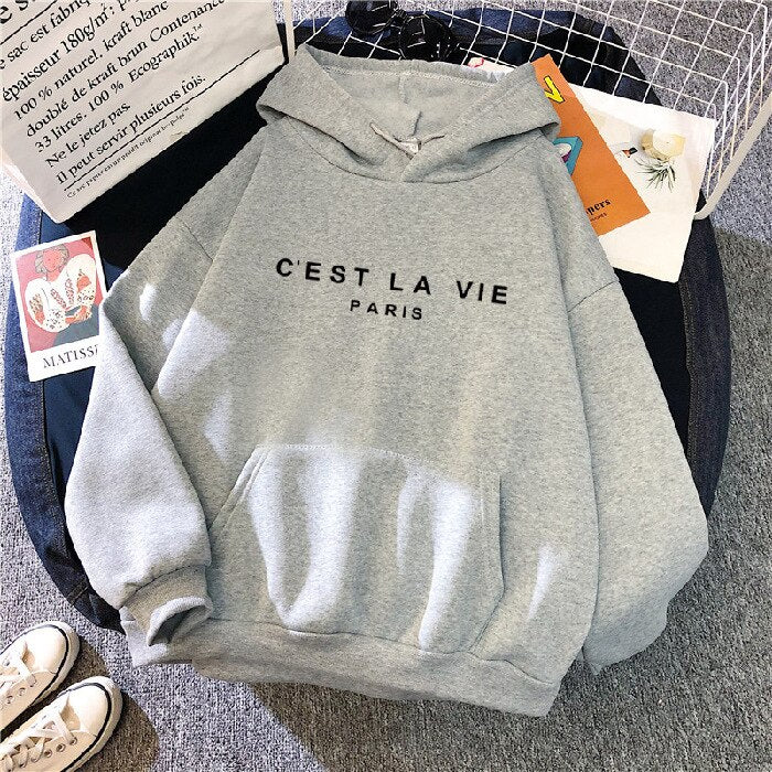 Ce La Vie Hoodie | Comfy trui voor dames
