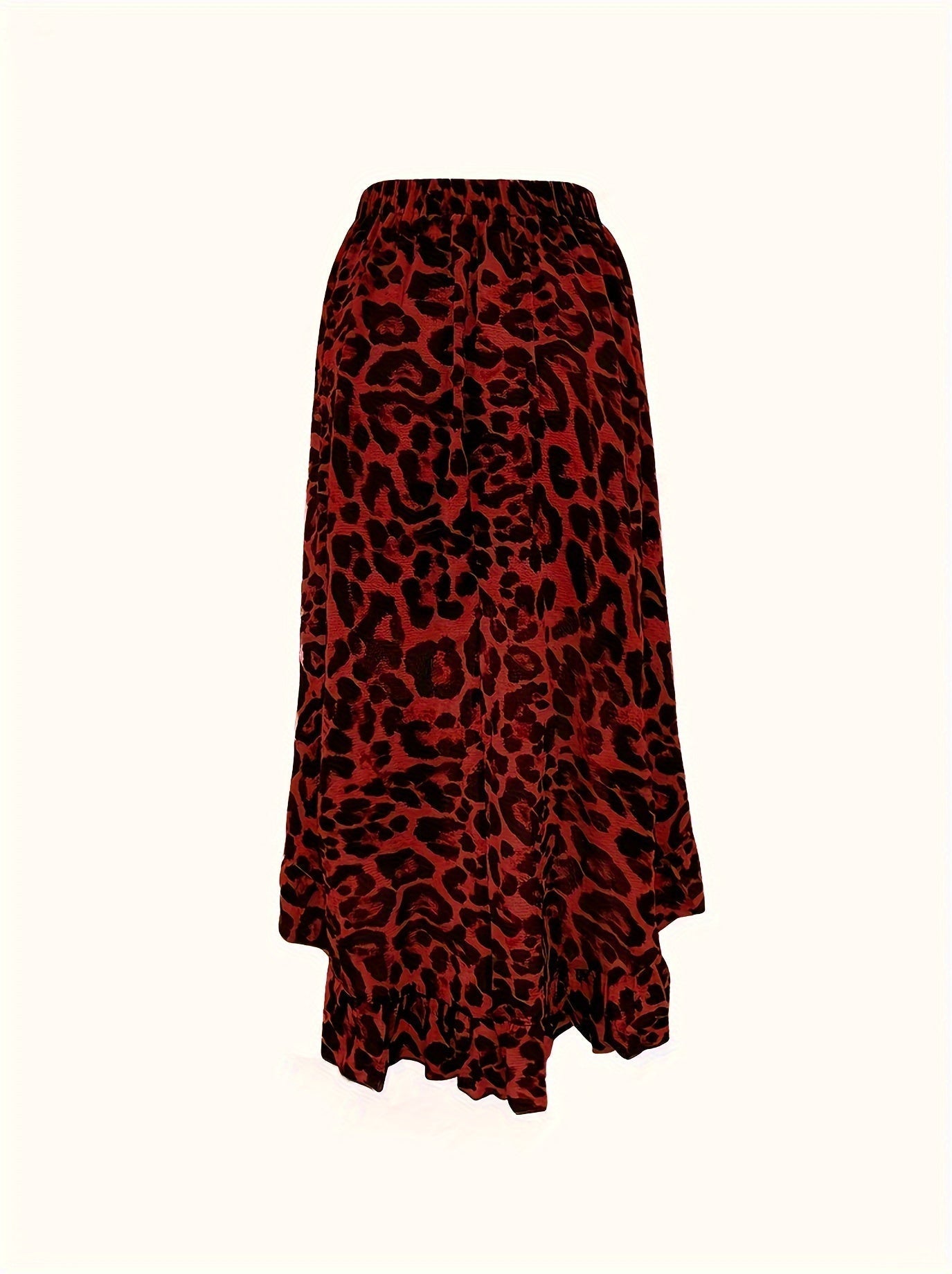 Luipaardprint elegante tweedelige set - Zoey