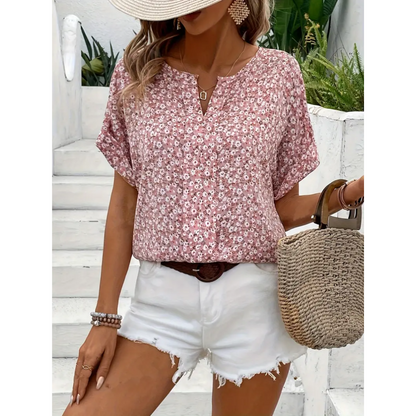 Elena | luchtige blouse met bloemenprint