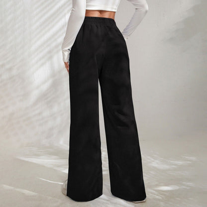 Effen informeel broek voor dames